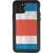 Costa Rican Flag Distressed iPhone 11 Pro Max Waterproof Case